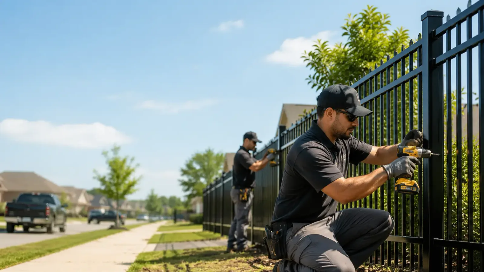Metal Fence Installation in Goshen, IN